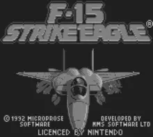 Image n° 4 - screenshots  : F-15 Strike Eagle